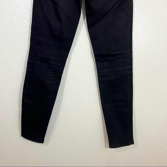 Madewell High Riser Skinny In Washed Black Size 27 - Picture 6 of 8